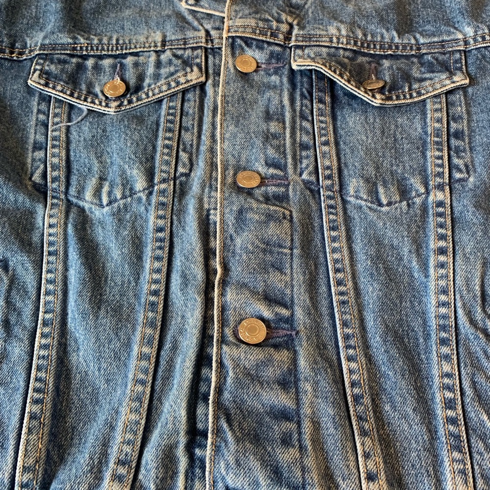 Vintage Gap women’s Denim Jean jacket - Kids XL - Picture 4 of 8